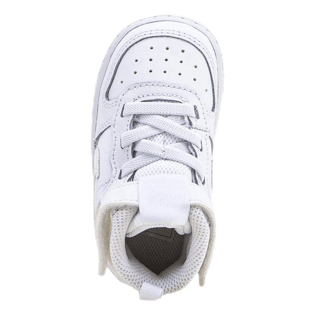 Court Borough Mid 2 Baby/Toddler Shoes WHITE/WHITE-WHITE