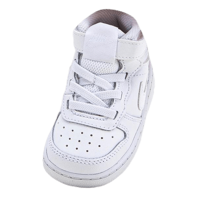 Court Borough Mid 2 Baby/Toddler Shoes WHITE/WHITE-WHITE