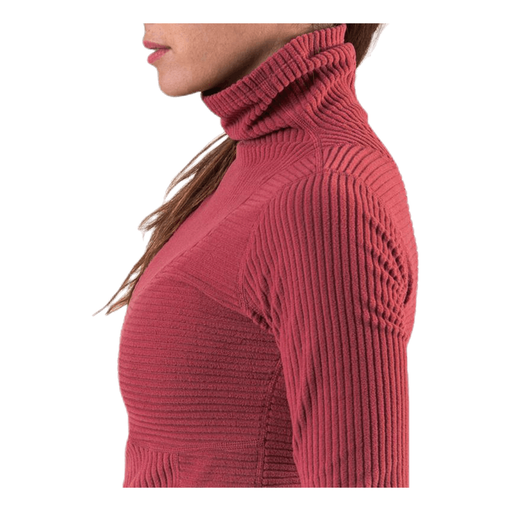 Pro HyperWarm Velour Top Red