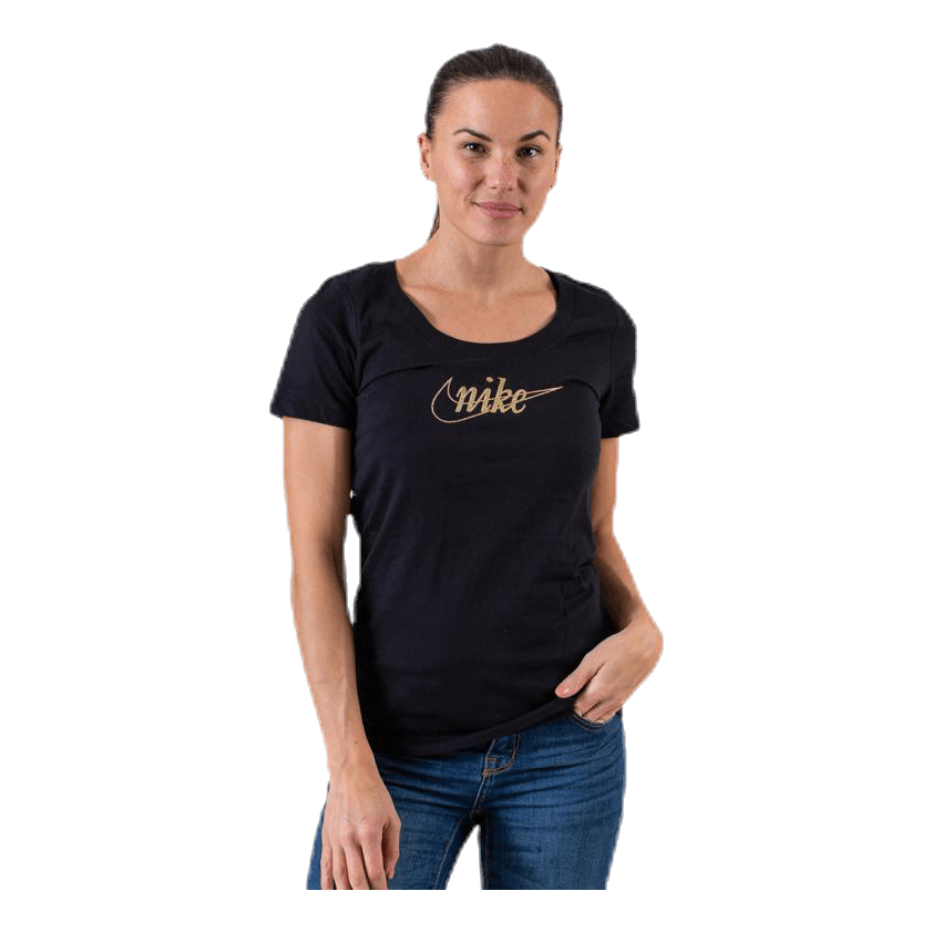 NSW Tee Glitter 1 Black/Gold