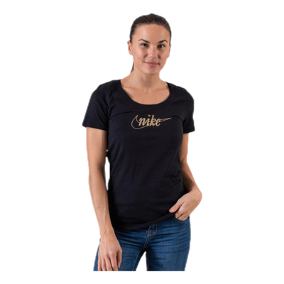 NSW Tee Glitter 1 Black/Gold
