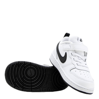 Court Borough Low TD White/Black