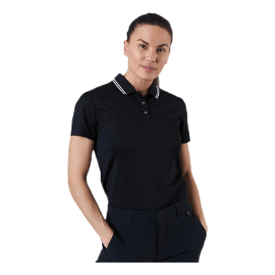 Victory Golf Polo Black