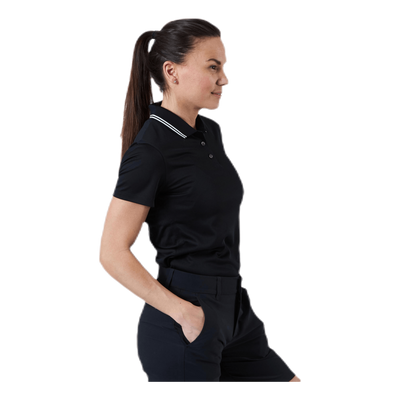 Victory Golf Polo Black