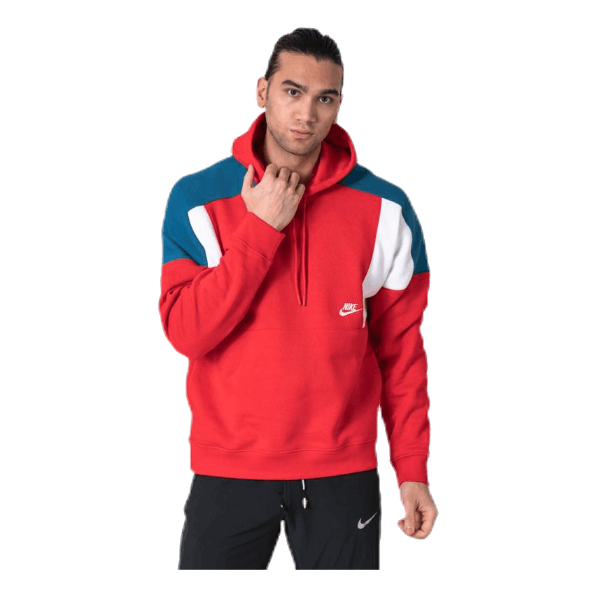 Nsw Hoodie Cb White/Red