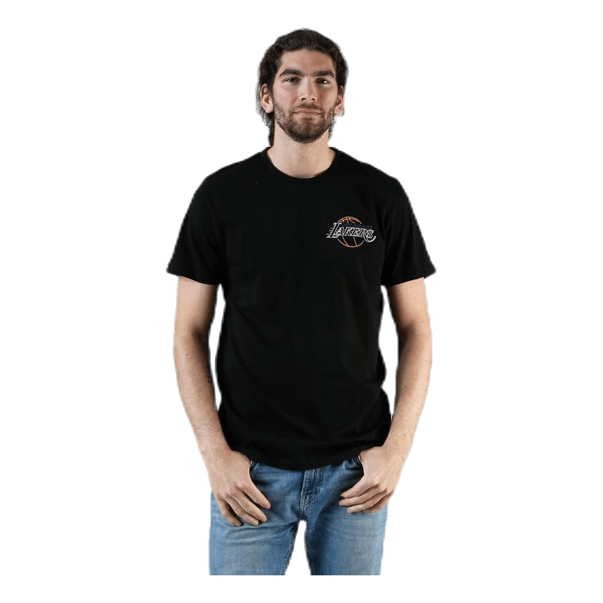 Neon Lights Tee Black