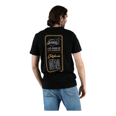 Neon Lights Tee Black