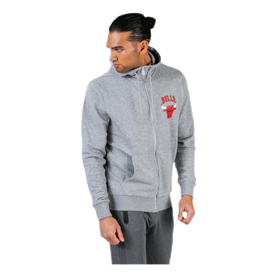 Team Logo Hoodie Grey
