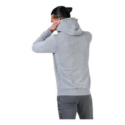 Team Logo Hoodie Grey