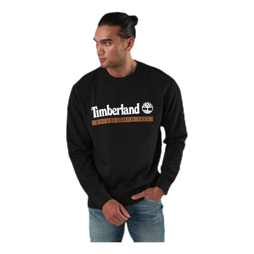 Yc Established 1973 Crew Neck Sweatshirt Black
