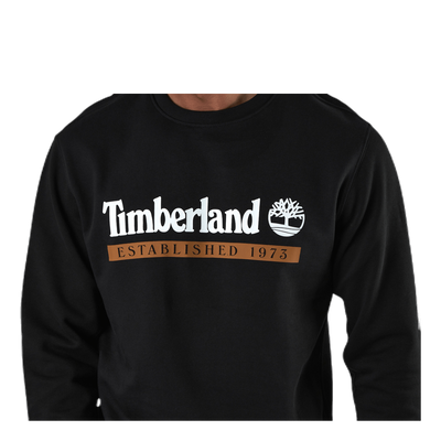 Yc Established 1973 Crew Neck Sweatshirt Black