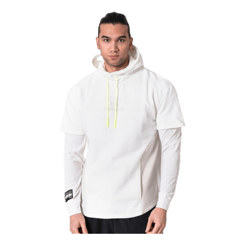 Moments Fleece P/O Hoody White