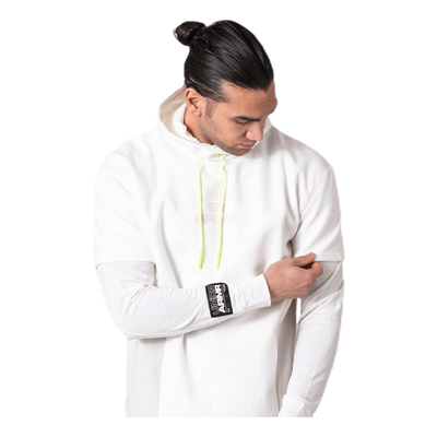 Moments Fleece P/O Hoody White