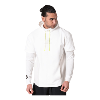 Moments Fleece P/O Hoody White