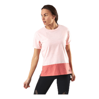 UA Charged Cotton SS Pink