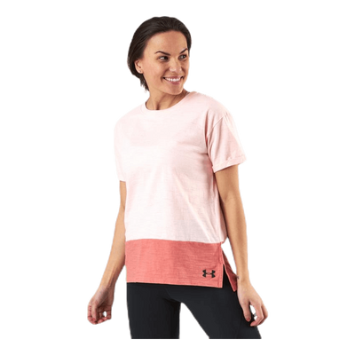 UA Charged Cotton SS Pink