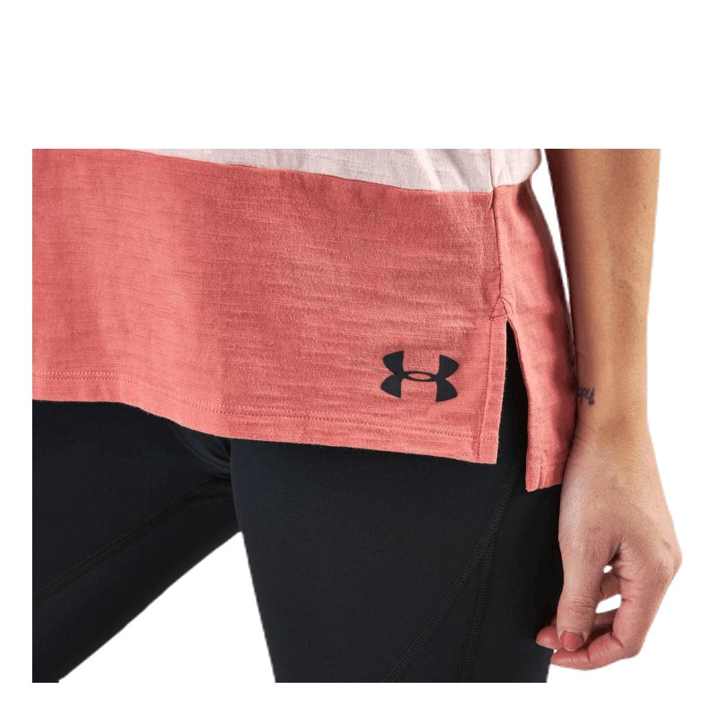 UA Charged Cotton SS Pink