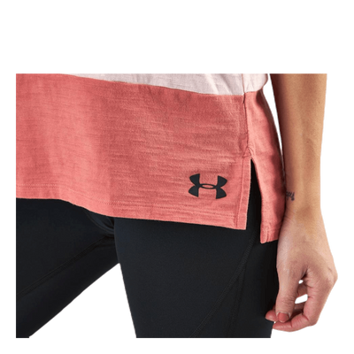 UA Charged Cotton SS Pink