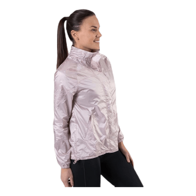 Athlete Recovery Woven Iridescent Jacket Pink