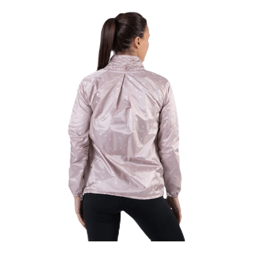 Athlete Recovery Woven Iridescent Jacket Pink