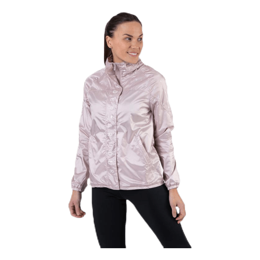 Athlete Recovery Woven Iridescent Jacket Pink