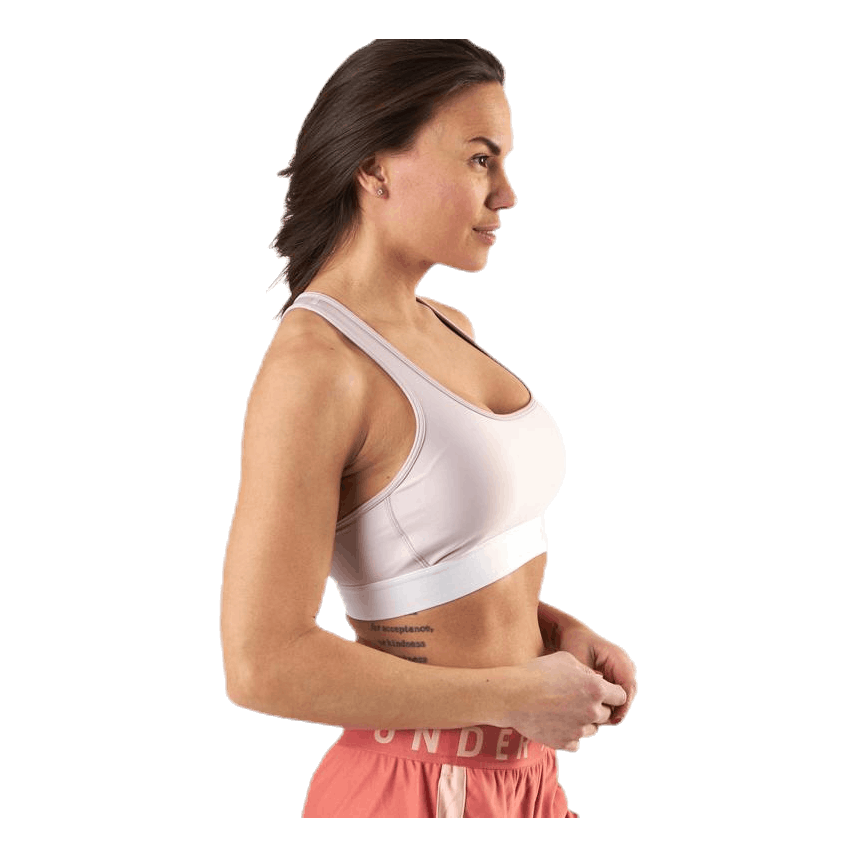 Armour Mid Crossback Bra Pink