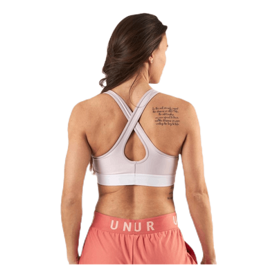 Armour Mid Crossback Bra Pink