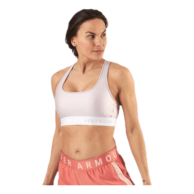Armour Mid Crossback Bra Pink