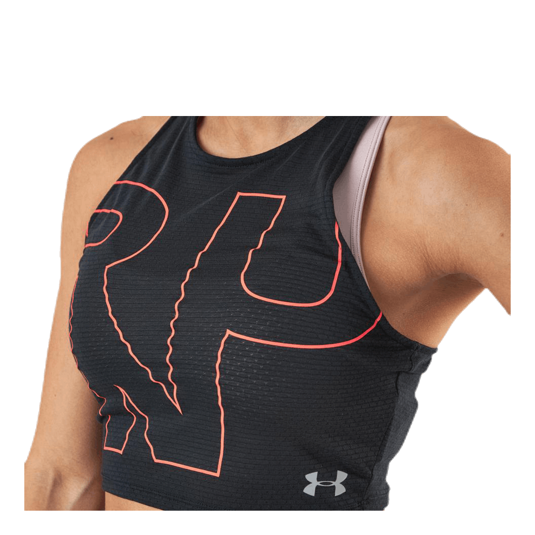 Streaker 2.0 Run Crop Top Black