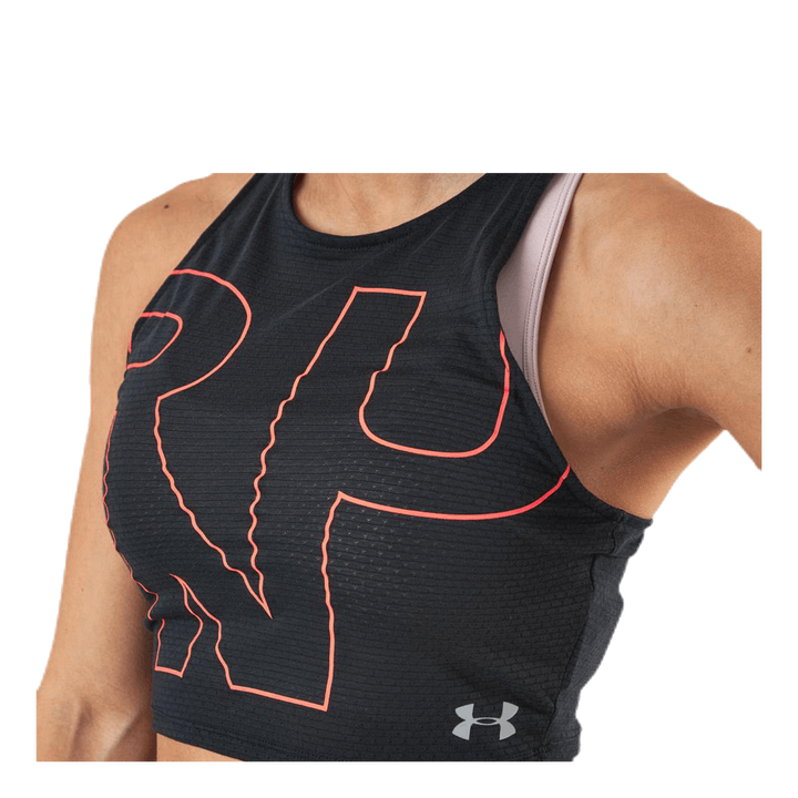 Streaker 2.0 Run Crop Top Black