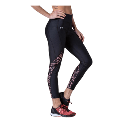 HG Armour Printed Panel Ankle Crop Black
