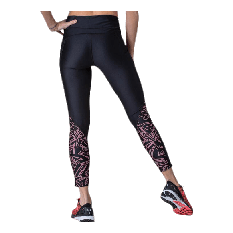 HG Armour Printed Panel Ankle Crop Black