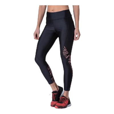 HG Armour Printed Panel Ankle Crop Black