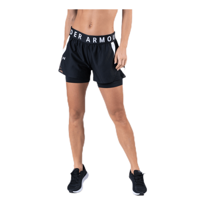 Play Up 2-in-1 Shorts Black