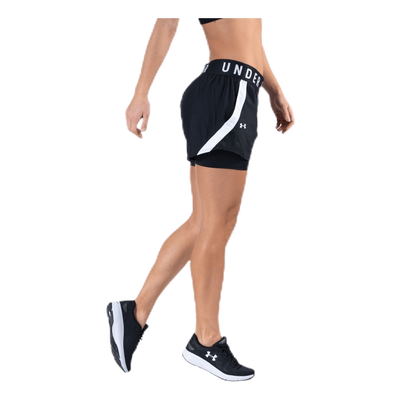 Play Up 2-in-1 Shorts Black