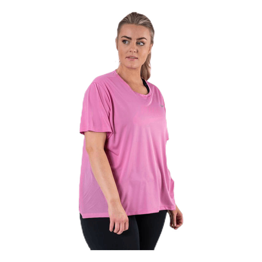 Dry Miler Top SS Plus Pink