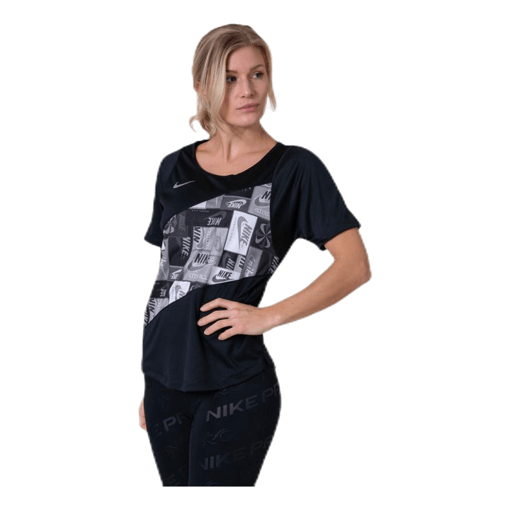 Icon Clash SS Top  Black