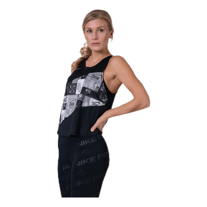 Icon Clash Singlet Black