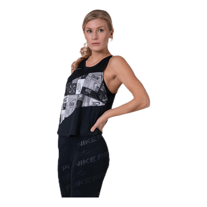 Icon Clash Singlet Black