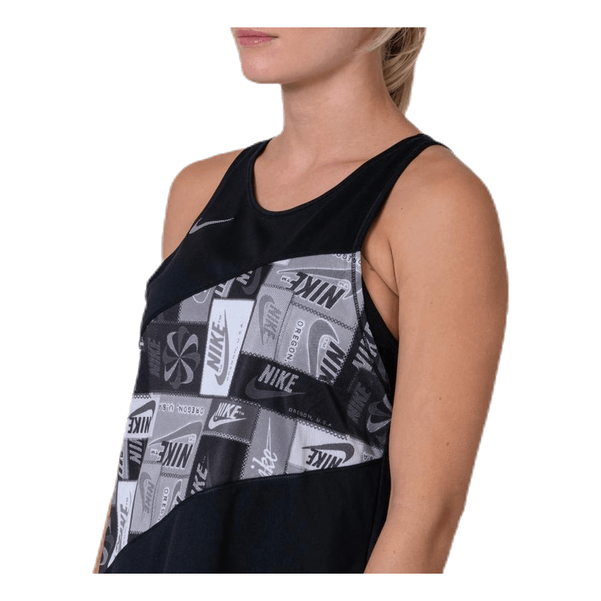 Icon Clash Singlet Black