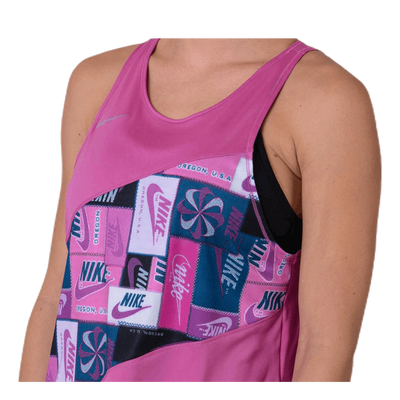 Icon Clash Singlet Pink