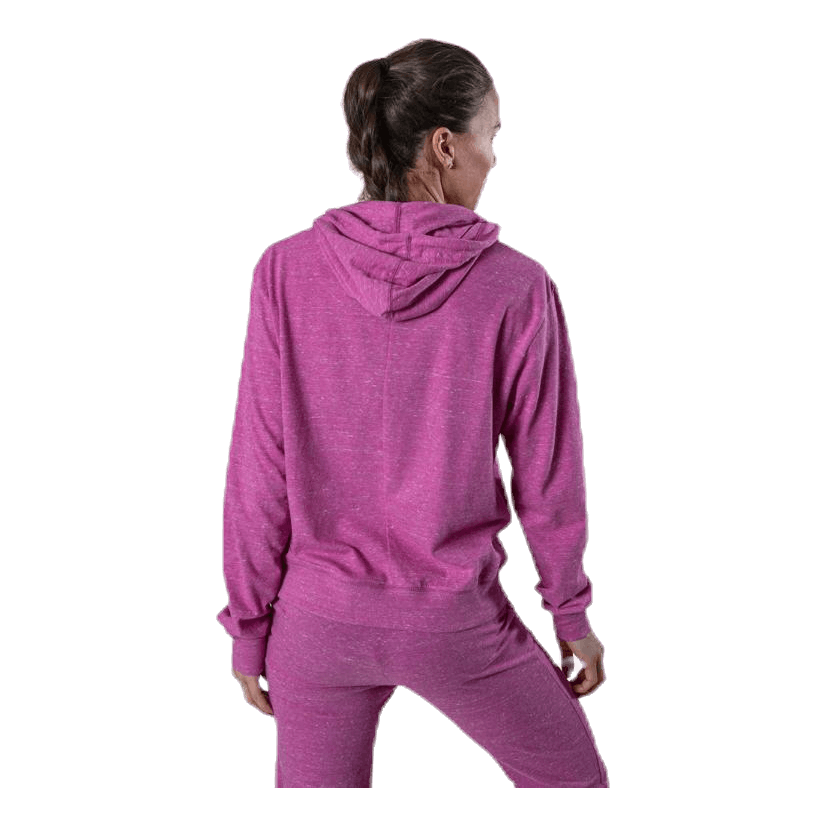 Gym Vintage Hoodie Pink