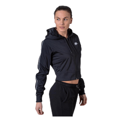 Nsw Hrtg Hoodie Fz Pk White/Black