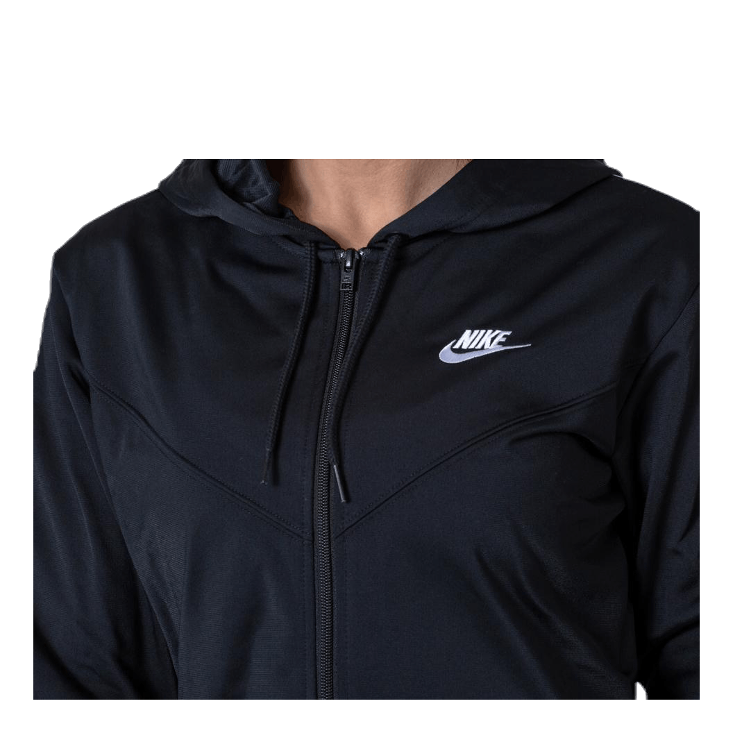 Nsw Hrtg Hoodie Fz Pk White/Black
