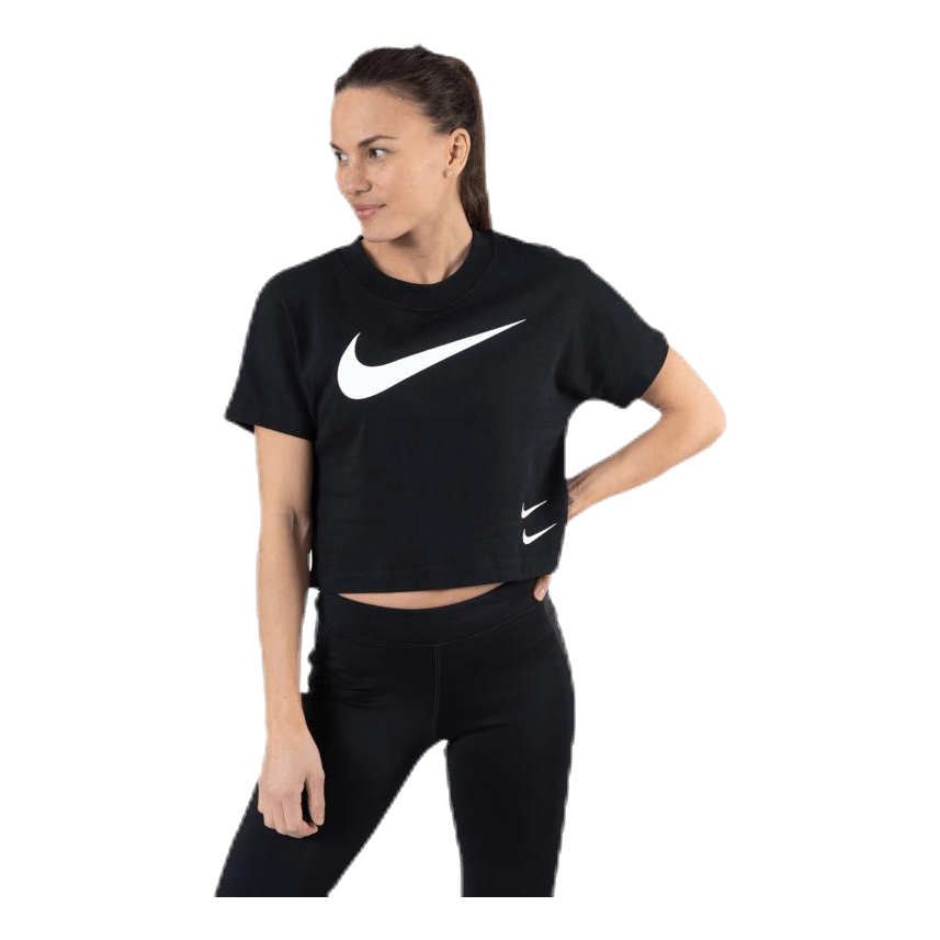 Nsw Swoosh Top Ss White/Black