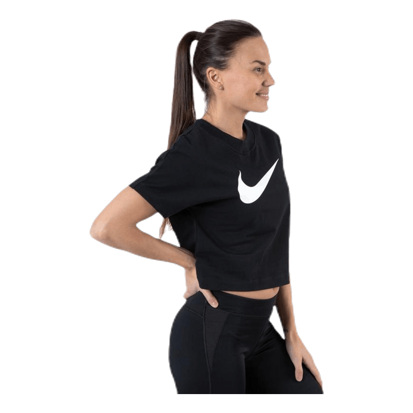 Nsw Swoosh Top Ss White/Black
