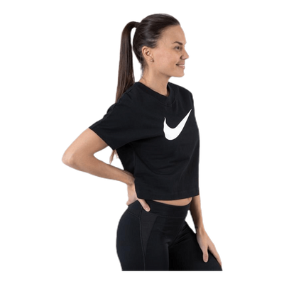 Nsw Swoosh Top Ss White/Black