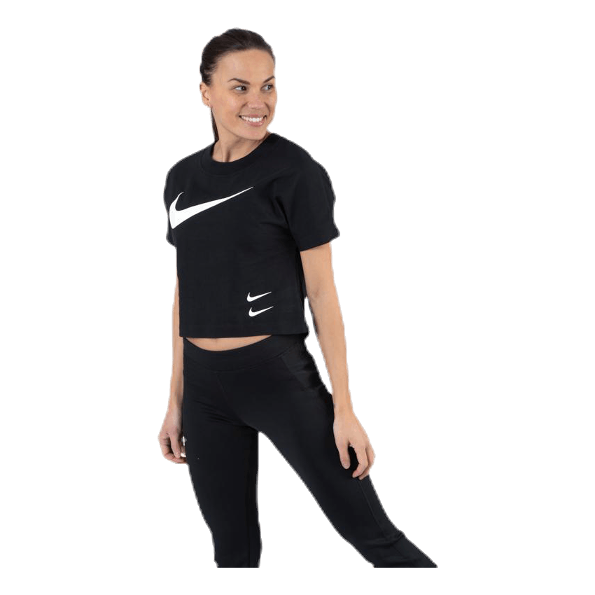Nsw Swoosh Top Ss White/Black