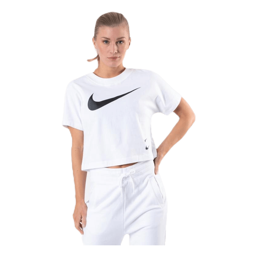 Nsw Swoosh Top Ss White/Black