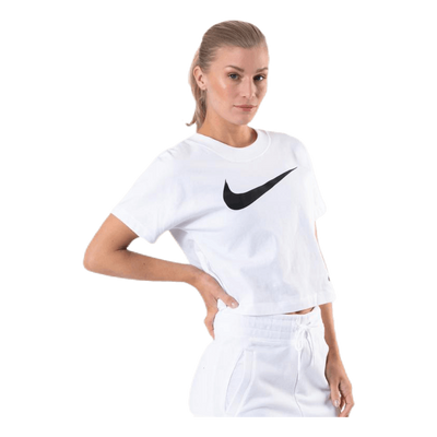 Nsw Swoosh Top Ss White/Black